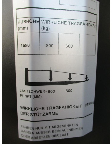 Máy xếp chồng BT SWE 080L: hình 8 Máy xếp chồng BT SWE 080L: hình 8