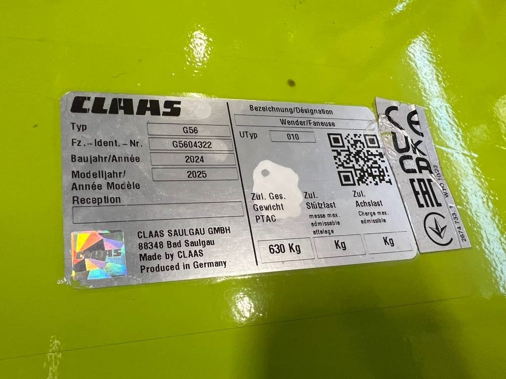 Claas Volto 45 schudder - Dàn trải/ Cào: hình 5 Claas Volto 45 schudder - Dàn trải/ Cào: hình 5