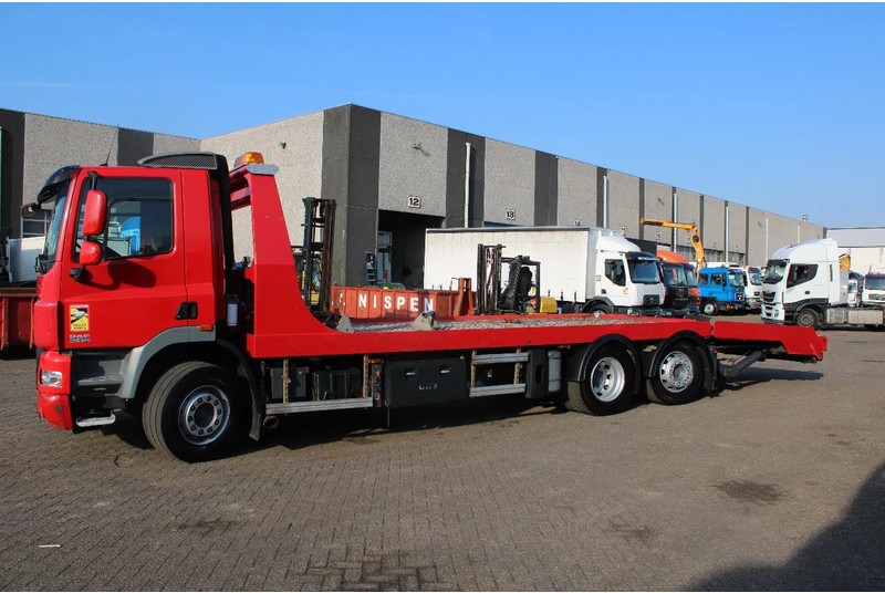 DAF CF 85.410 + EURO 5 + EXTENDABLE PLATFORM HYDROLIC + 6X2 + 3X IN STOCK / WINCH - Xe tải chuyên chở tự động: hình 2 DAF CF 85.410 + EURO 5 + EXTENDABLE PLATFORM HYDROLIC + 6X2 + 3X IN STOCK / WINCH - Xe tải chuyên chở tự động: hình 2