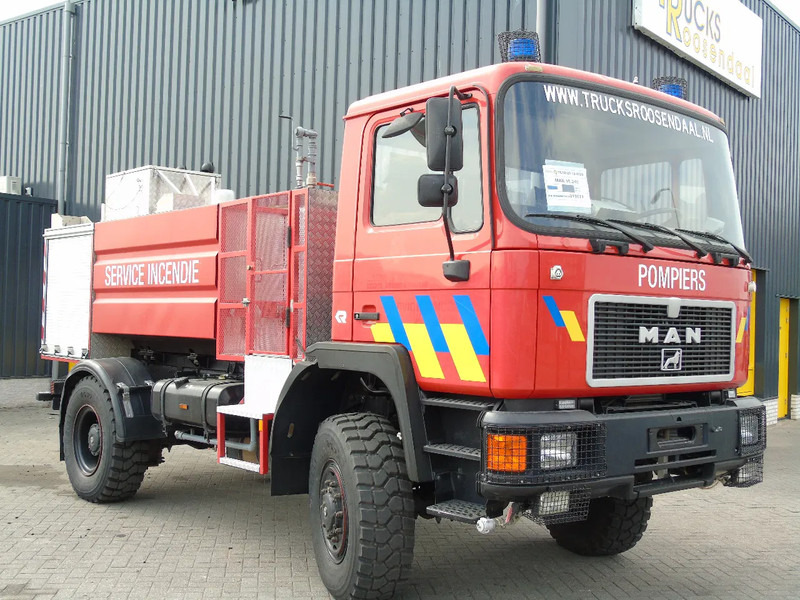MAN F16 .240 + 4x4 + PUMPS COMPLETE + MANUAL + SPRING + 24.416KM - Xe tải cứu hỏa: hình 2 MAN F16 .240 + 4x4 + PUMPS COMPLETE + MANUAL + SPRING + 24.416KM - Xe tải cứu hỏa: hình 2