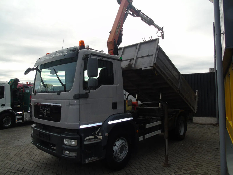 Xe cẩu tự hành MAN TGM 18.250 + PALFINGER 11.001K + TIPPER + EURO 5: hình 7 Xe cẩu tự hành MAN TGM 18.250 + PALFINGER 11.001K + TIPPER + EURO 5: hình 7