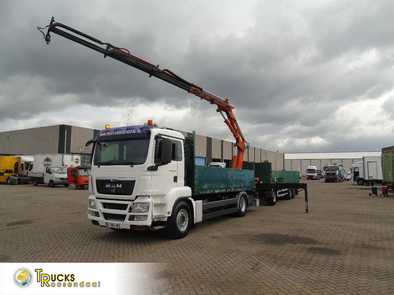MAN TGS 18.440 + ATLAS 165 + EURO 5 + TRAILER 3 AXLE + REMOTE - Xe cẩu tự hành: hình 1 MAN TGS 18.440 + ATLAS 165 + EURO 5 + TRAILER 3 AXLE + REMOTE - Xe cẩu tự hành: hình 1