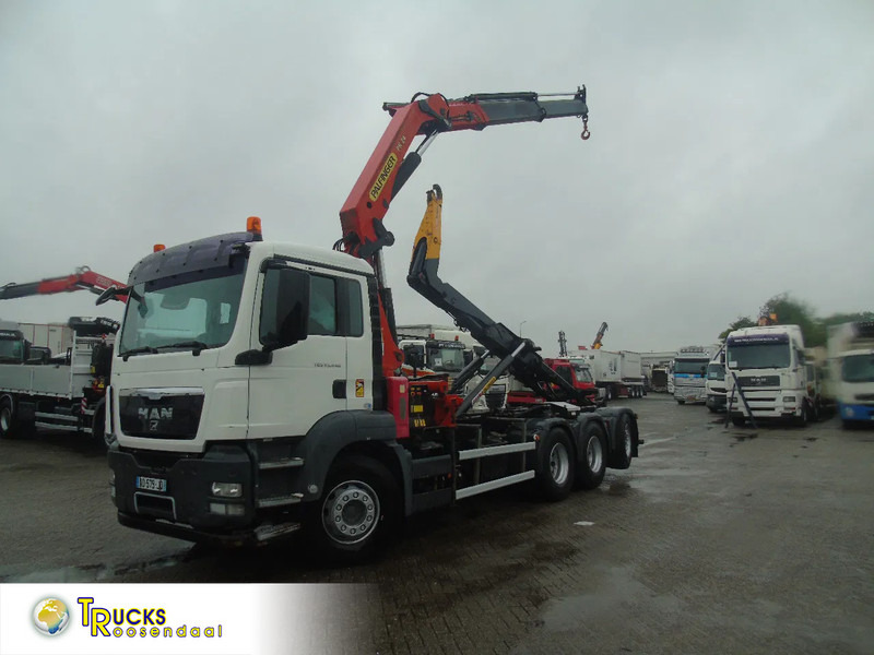 MAN TGS 35.440 + PALFINGER 24500 + 8X4 + EURO 5 + REMOTE - Xe cẩu tự hành: hình 1 MAN TGS 35.440 + PALFINGER 24500 + 8X4 + EURO 5 + REMOTE - Xe cẩu tự hành: hình 1