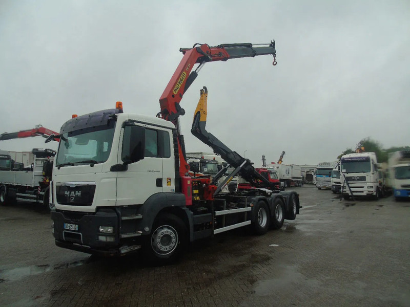 MAN TGS 35.440 + PALFINGER 24500 + 8X4 + EURO 5 + REMOTE - Xe tải nâng móc, Xe cẩu tự hành: hình 2 MAN TGS 35.440 + PALFINGER 24500 + 8X4 + EURO 5 + REMOTE - Xe tải nâng móc, Xe cẩu tự hành: hình 2