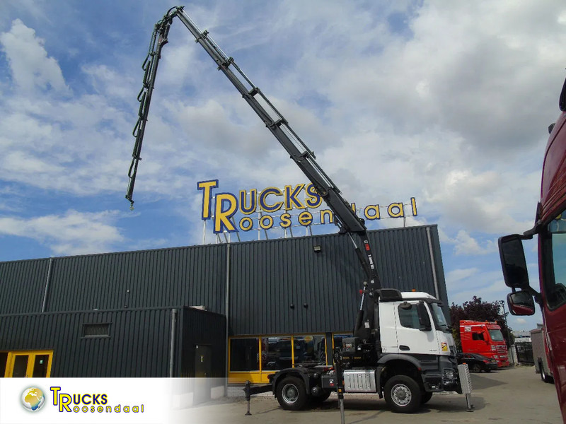 Mercedes-Benz Arocs 2051 + 4X4 + HIAB 302 E6 / JIB 70 X 4 + 10 EXTENTSIONS (512hours) - Xe cẩu tự hành: hình 1 Mercedes-Benz Arocs 2051 + 4X4 + HIAB 302 E6 / JIB 70 X 4 + 10 EXTENTSIONS (512hours) - Xe cẩu tự hành: hình 1