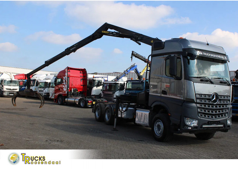 Mercedes-Benz Arocs 2858 + PALFINGER Z15 (2022) + 6X4 - Xe cẩu tự hành: hình 1 Mercedes-Benz Arocs 2858 + PALFINGER Z15 (2022) + 6X4 - Xe cẩu tự hành: hình 1