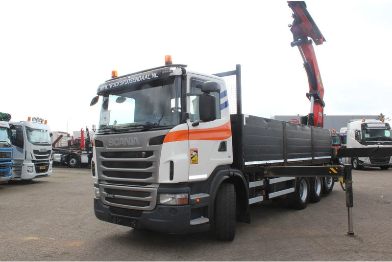 Scania G 480 + PALFINGER 500002EH 6x / JIB 3x + 8x4 STEERING + REMOTE - Xe cẩu tự hành: hình 3 Scania G 480 + PALFINGER 500002EH 6x / JIB 3x + 8x4 STEERING + REMOTE - Xe cẩu tự hành: hình 3