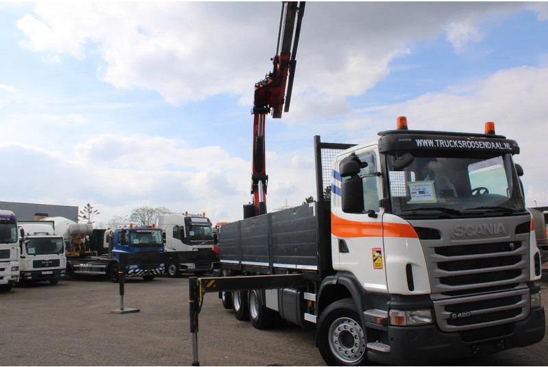 Scania G 480 + PALFINGER 500002EH 6x / JIB 3x + 8x4 STEERING + REMOTE - Xe cẩu tự hành: hình 4 Scania G 480 + PALFINGER 500002EH 6x / JIB 3x + 8x4 STEERING + REMOTE - Xe cẩu tự hành: hình 4