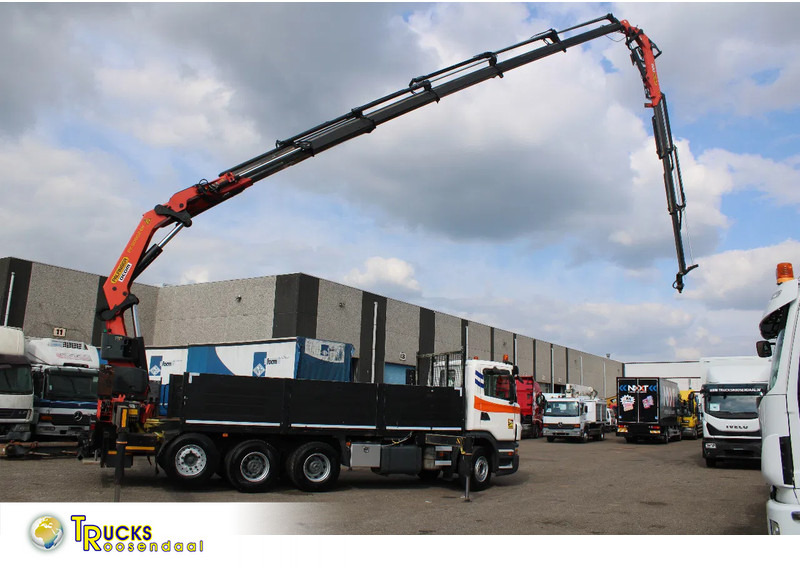 Scania G 480 + PALFINGER 500002EH 6x / JIB 3x + 8x4 STEERING + REMOTE - Xe cẩu tự hành: hình 1 Scania G 480 + PALFINGER 500002EH 6x / JIB 3x + 8x4 STEERING + REMOTE - Xe cẩu tự hành: hình 1