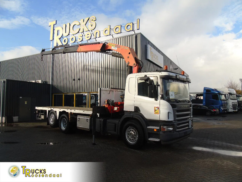Scania P 420 + PALFINGER 32080 + STEERING + 6X2 - Xe cẩu tự hành: hình 1 Scania P 420 + PALFINGER 32080 + STEERING + 6X2 - Xe cẩu tự hành: hình 1