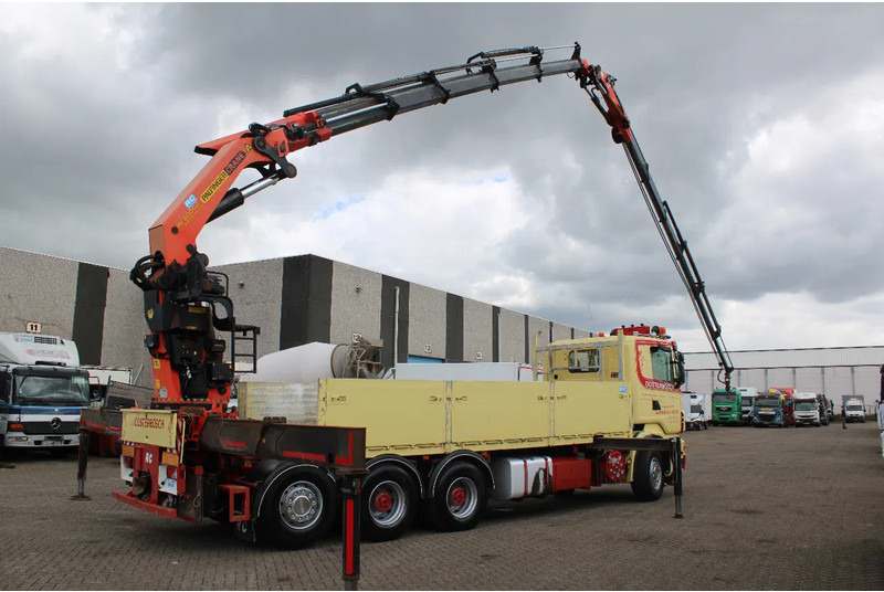 Scania R 480 + PALFINGER PK60002 5x + JIB 6x + 8X4 + REMOTE + MANUAL - Xe cẩu tự hành: hình 2 Scania R 480 + PALFINGER PK60002 5x + JIB 6x + 8X4 + REMOTE + MANUAL - Xe cẩu tự hành: hình 2