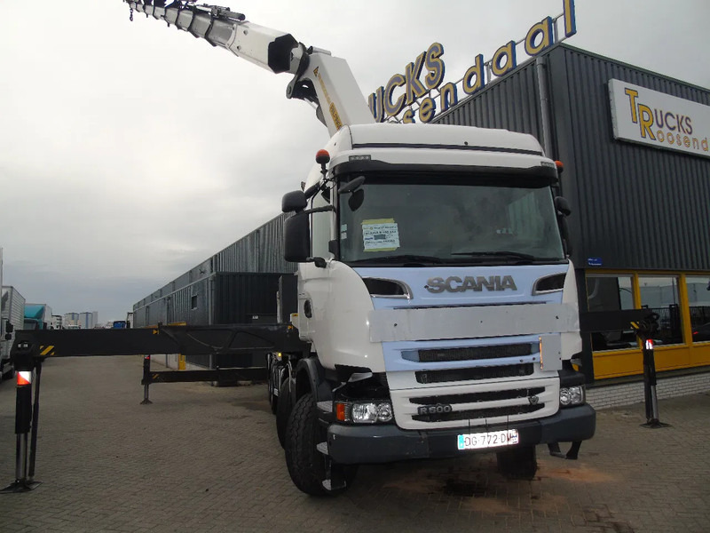 Scania R 500 + PALFINGER 88002-EH + 8x EXT + 8X4 + EURO 5 + MANUAL - Xe cẩu tự hành: hình 2 Scania R 500 + PALFINGER 88002-EH + 8x EXT + 8X4 + EURO 5 + MANUAL - Xe cẩu tự hành: hình 2