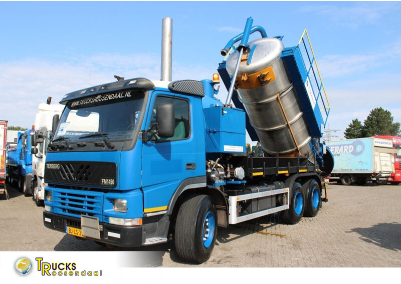 Terberg FM 1450 WITTIG VACUM SYSTEM + TIPPER + FULLY WORKING + EURO 2 + ADR + 11,34m3 - Xe tải chân không: hình 1 Terberg FM 1450 WITTIG VACUM SYSTEM + TIPPER + FULLY WORKING + EURO 2 + ADR + 11,34m3 - Xe tải chân không: hình 1