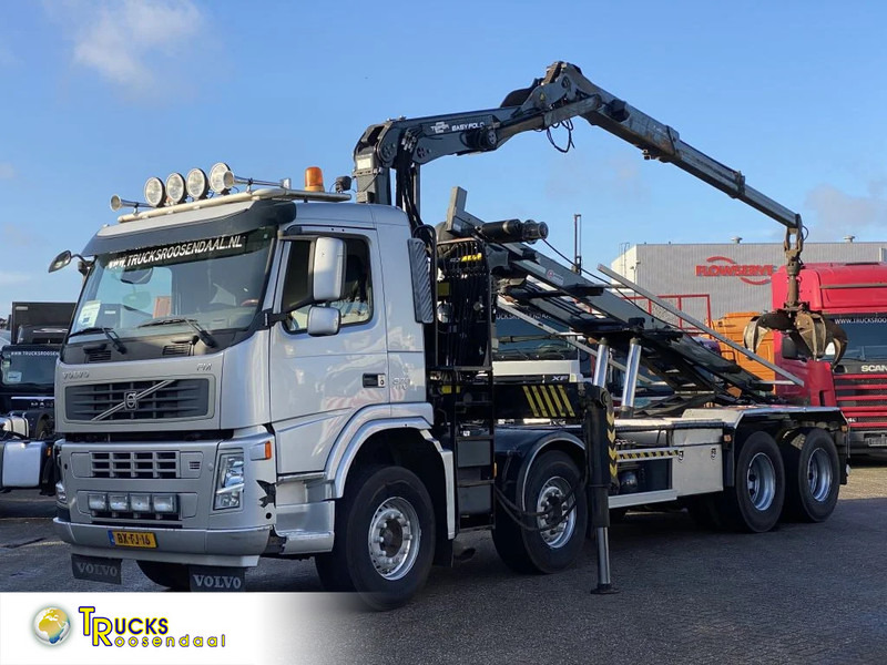 Volvo FM 370 + Euro 5 + Palfinger Z-Q170 Crane + 30ton NCH lift + Container system + hoogsta - Xe cẩu tự hành: hình 1 Volvo FM 370 + Euro 5 + Palfinger Z-Q170 Crane + 30ton NCH lift + Container system + hoogsta - Xe cẩu tự hành: hình 1