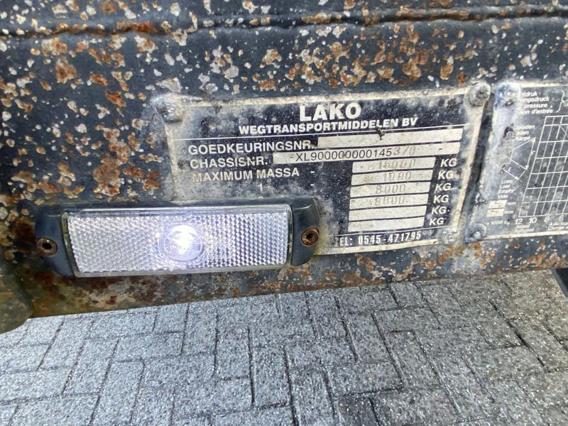 Rơ moóc thùng lửng/ Phẳng lako CF 85.360 + 2 axle: hình 8