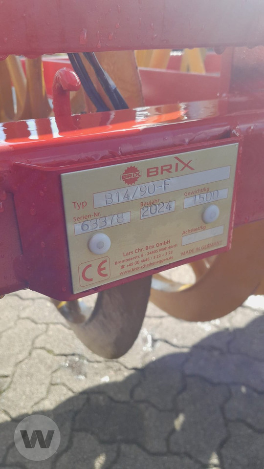 Brix B 14/90 F - Con lăn ruộng: hình 5 Brix B 14/90 F - Con lăn ruộng: hình 5