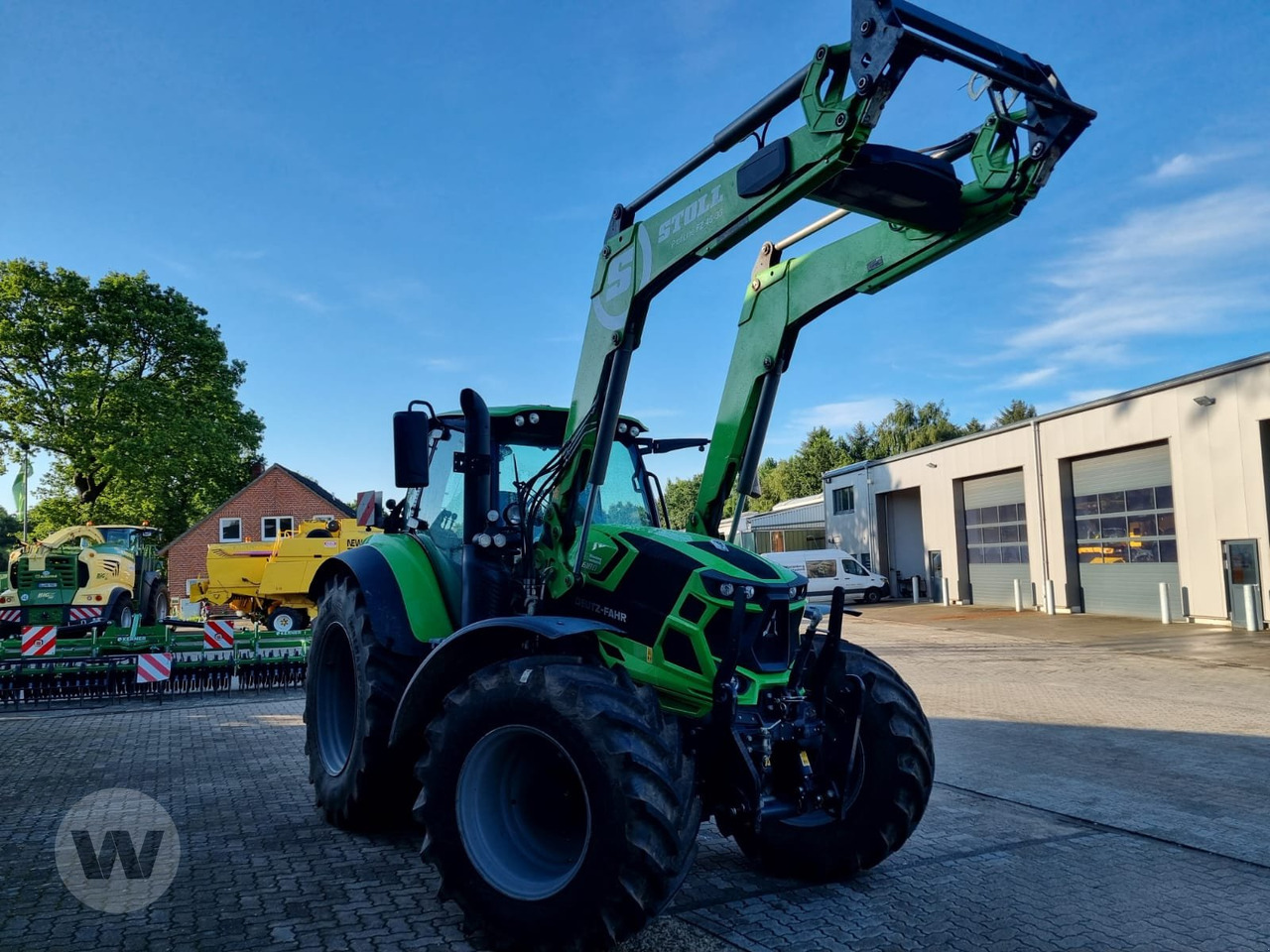 Deutz 6180 Agrotron - Máy cày: hình 4 Deutz 6180 Agrotron - Máy cày: hình 4
