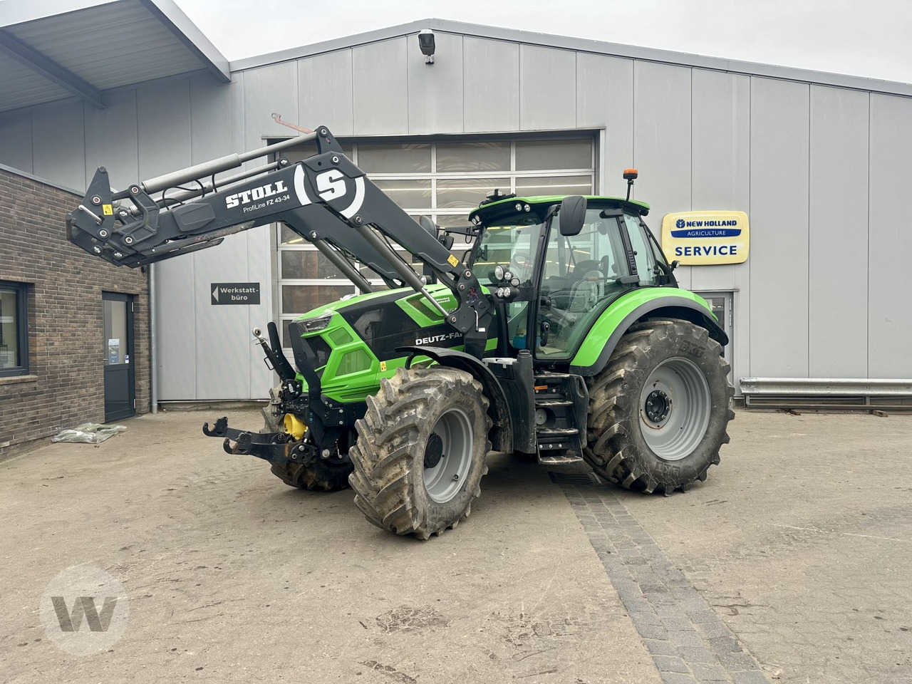 Deutz Agrotron 6165 - Máy cày: hình 1 Deutz Agrotron 6165 - Máy cày: hình 1