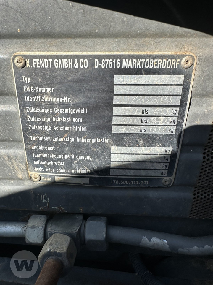 Fendt Favorit 511 C - Máy cày: hình 2 Fendt Favorit 511 C - Máy cày: hình 2