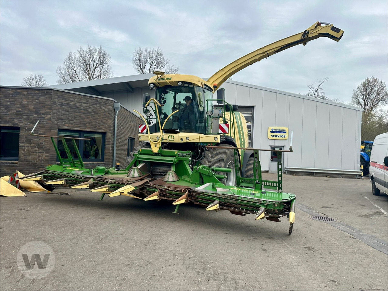 Krone Big X 700 - Máy gặt đập thức ăn gia súc: hình 5 Krone Big X 700 - Máy gặt đập thức ăn gia súc: hình 5