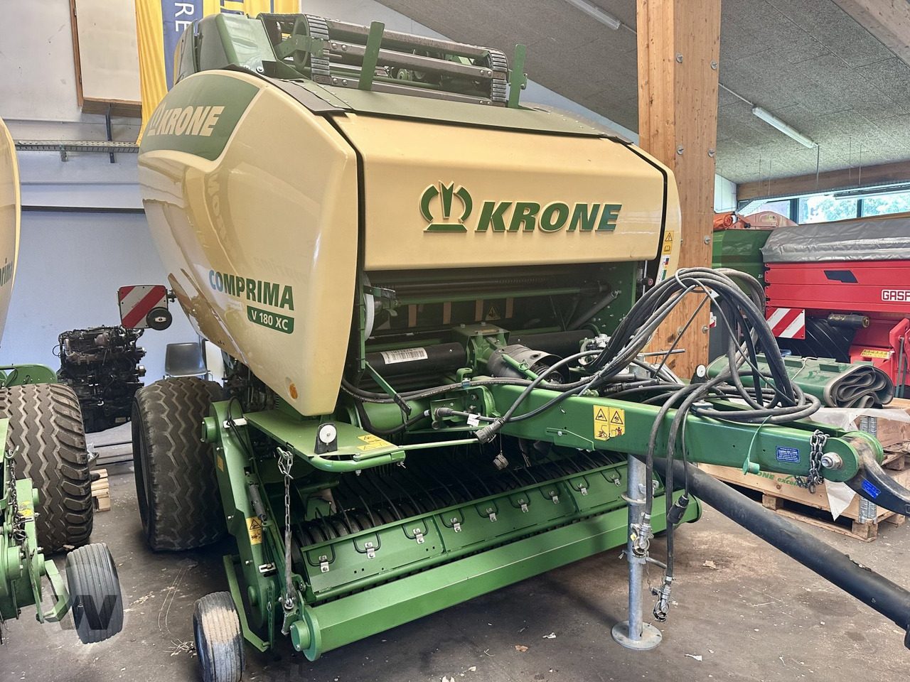 Krone Comprima V 180 XC - Máy đóng kiện tròn: hình 1 Krone Comprima V 180 XC - Máy đóng kiện tròn: hình 1
