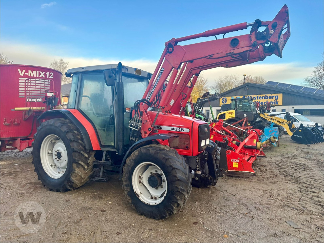 Massey Ferguson 4345 - Máy cày: hình 3 Massey Ferguson 4345 - Máy cày: hình 3