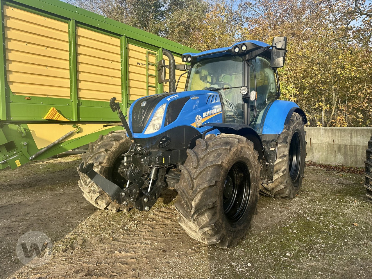 New Holland T6.180 - Máy cày: hình 1 New Holland T6.180 - Máy cày: hình 1