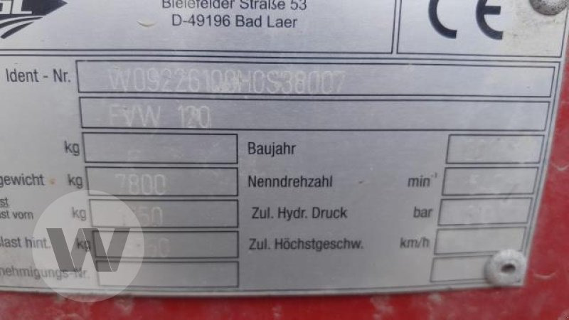 Strautmann FVW 120 - Xe trộn thức ăn gia súc: hình 5 Strautmann FVW 120 - Xe trộn thức ăn gia súc: hình 5