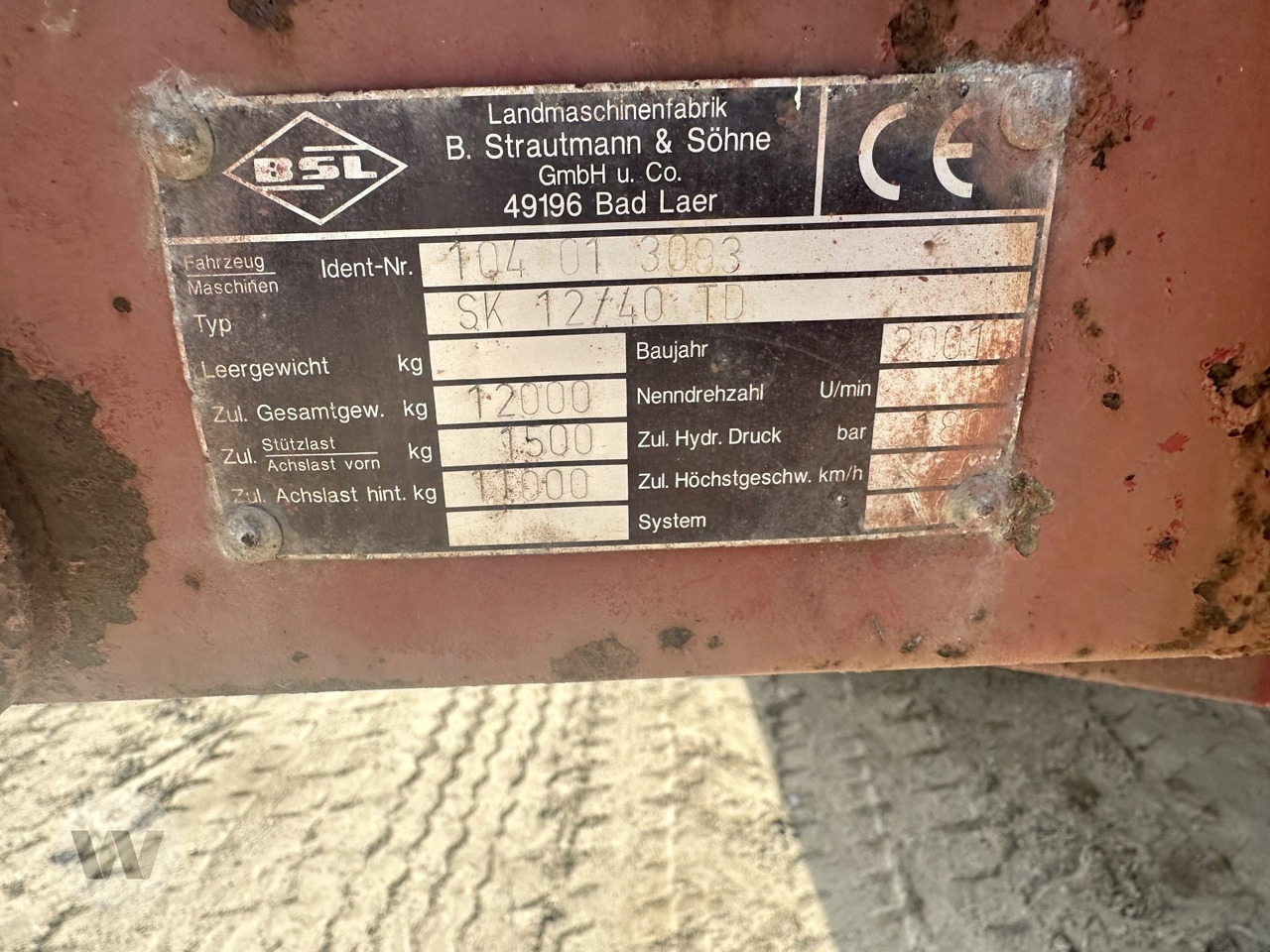 Strautmann SK 12/40 TD - Toa kéo nhỏng/ Xe đổ: hình 4 Strautmann SK 12/40 TD - Toa kéo nhỏng/ Xe đổ: hình 4