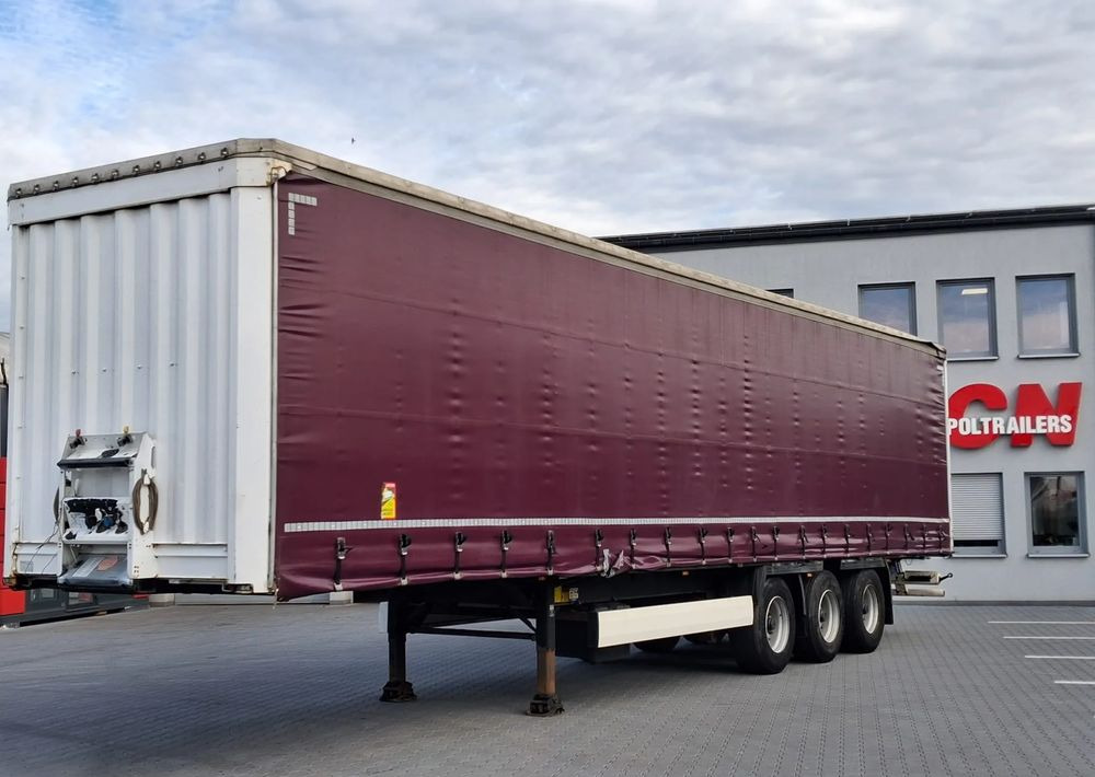 Krone Standard, Firanka, Mocowania promowe, Podnoszony zderzak - Sơ mi rơ moóc mui bạt: hình 1 Krone Standard, Firanka, Mocowania promowe, Podnoszony zderzak - Sơ mi rơ moóc mui bạt: hình 1