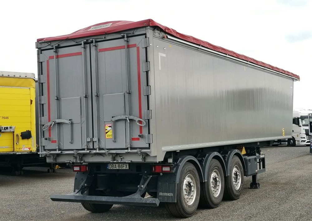 Reisch Aluminiowa 50m3, dach Cramaro manualny - Sơ mi rơ moóc ben: hình 3 Reisch Aluminiowa 50m3, dach Cramaro manualny - Sơ mi rơ moóc ben: hình 3