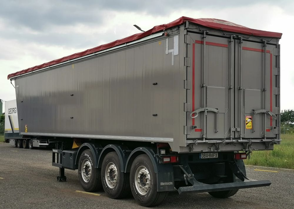 Reisch Aluminiowa 50m3, dach Cramaro manualny - Sơ mi rơ moóc ben: hình 5 Reisch Aluminiowa 50m3, dach Cramaro manualny - Sơ mi rơ moóc ben: hình 5