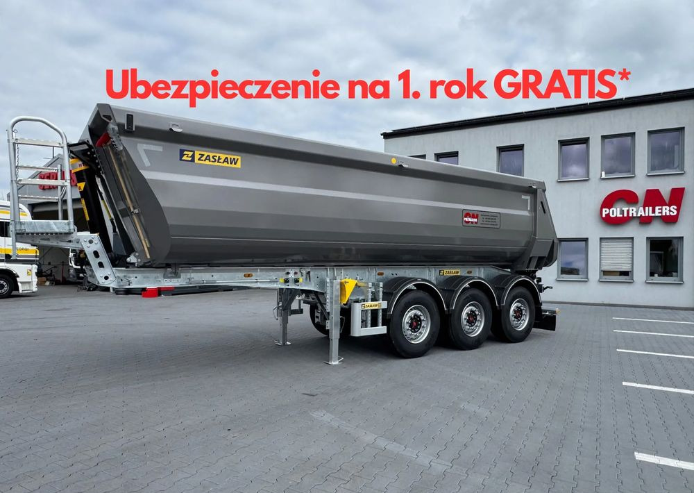 Zaslaw NOWY MODEL, CAŁA HARDOX 500 24/27m3 - Sơ mi rơ moóc ben: hình 1 Zaslaw NOWY MODEL, CAŁA HARDOX 500 24/27m3 - Sơ mi rơ moóc ben: hình 1