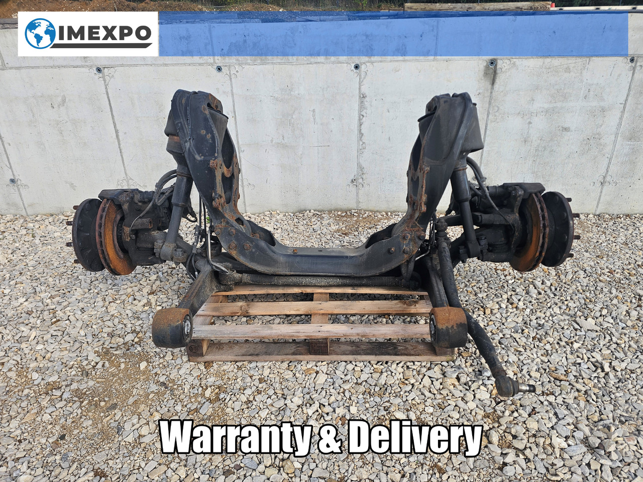 MAN TGX TGS AIR SUNSPENSION / COMPLETE FRONT AXLE - Trục trước: hình 1 MAN TGX TGS AIR SUNSPENSION / COMPLETE FRONT AXLE - Trục trước: hình 1