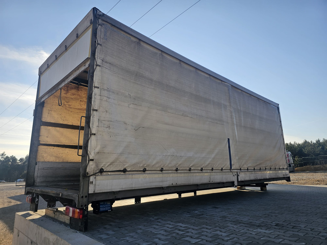MERCEDES ATEGO / SPIER complete body + PALGINGER 1500kg ALU TAIL LIFT - Rèm bên hoán đổi thân: hình 2 MERCEDES ATEGO / SPIER complete body + PALGINGER 1500kg ALU TAIL LIFT - Rèm bên hoán đổi thân: hình 2