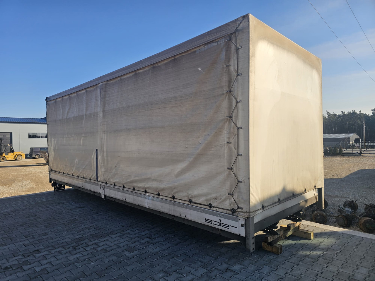 MERCEDES ATEGO / SPIER complete body + PALGINGER 1500kg ALU TAIL LIFT - Rèm bên hoán đổi thân: hình 1 MERCEDES ATEGO / SPIER complete body + PALGINGER 1500kg ALU TAIL LIFT - Rèm bên hoán đổi thân: hình 1