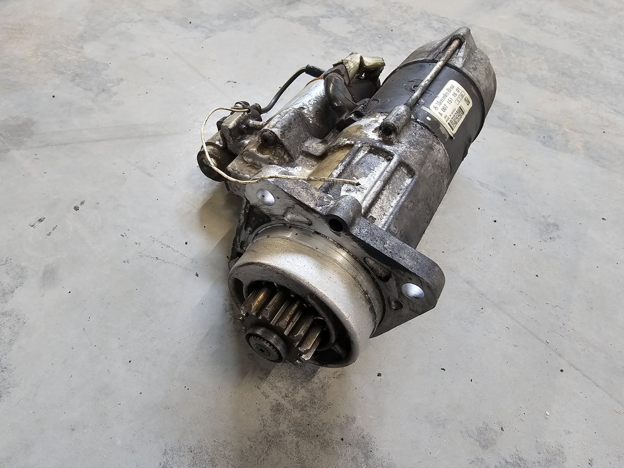 MERCEDES-BENZ ATEGO MP4 EURO 6 / ENGINE STARTER / OM936 / A0071511601 - Bộ đề: hình 4 MERCEDES-BENZ ATEGO MP4 EURO 6 / ENGINE STARTER / OM936 / A0071511601 - Bộ đề: hình 4
