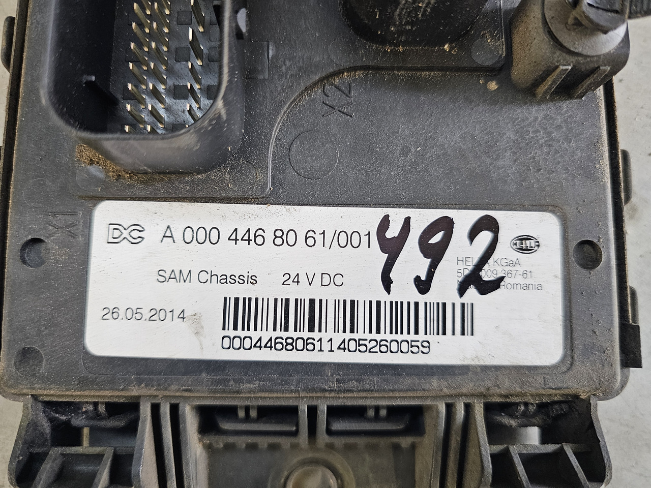 MERCEDES-BENZ MP4 EURO 6 / SAM CHASSIS CONTROL UNIT / A0004468061 - ECU: hình 4 MERCEDES-BENZ MP4 EURO 6 / SAM CHASSIS CONTROL UNIT / A0004468061 - ECU: hình 4