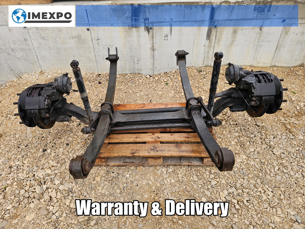 RENAULT MAGNUM DXI / COMPLETE FRONT AXLE / HUB SPRING - Trục trước: hình 1 RENAULT MAGNUM DXI / COMPLETE FRONT AXLE / HUB SPRING - Trục trước: hình 1