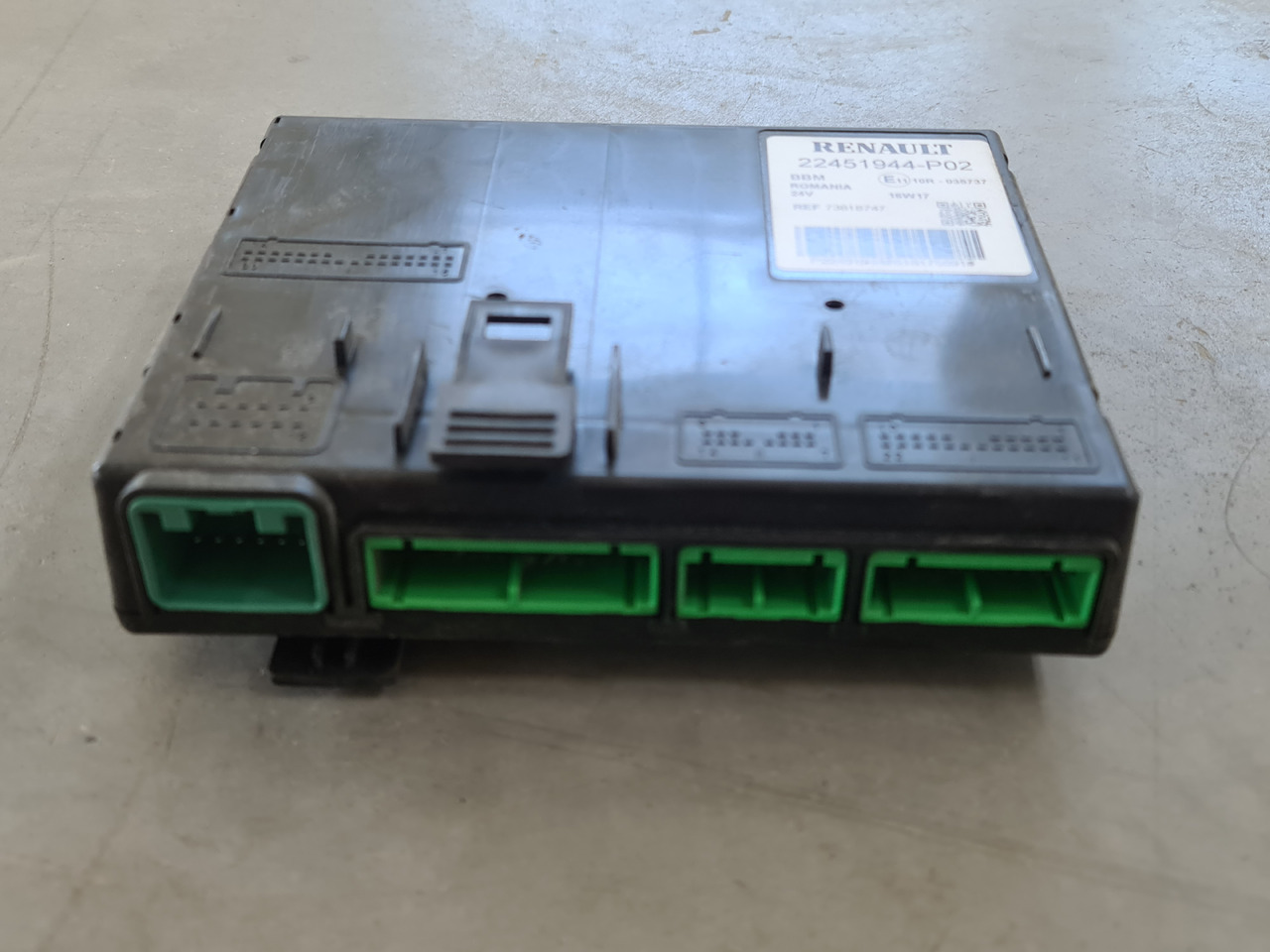 RENAULT RANGE T / BBM CONTROL UNIT / 22451944 P02 - ECU: hình 3 RENAULT RANGE T / BBM CONTROL UNIT / 22451944 P02 - ECU: hình 3