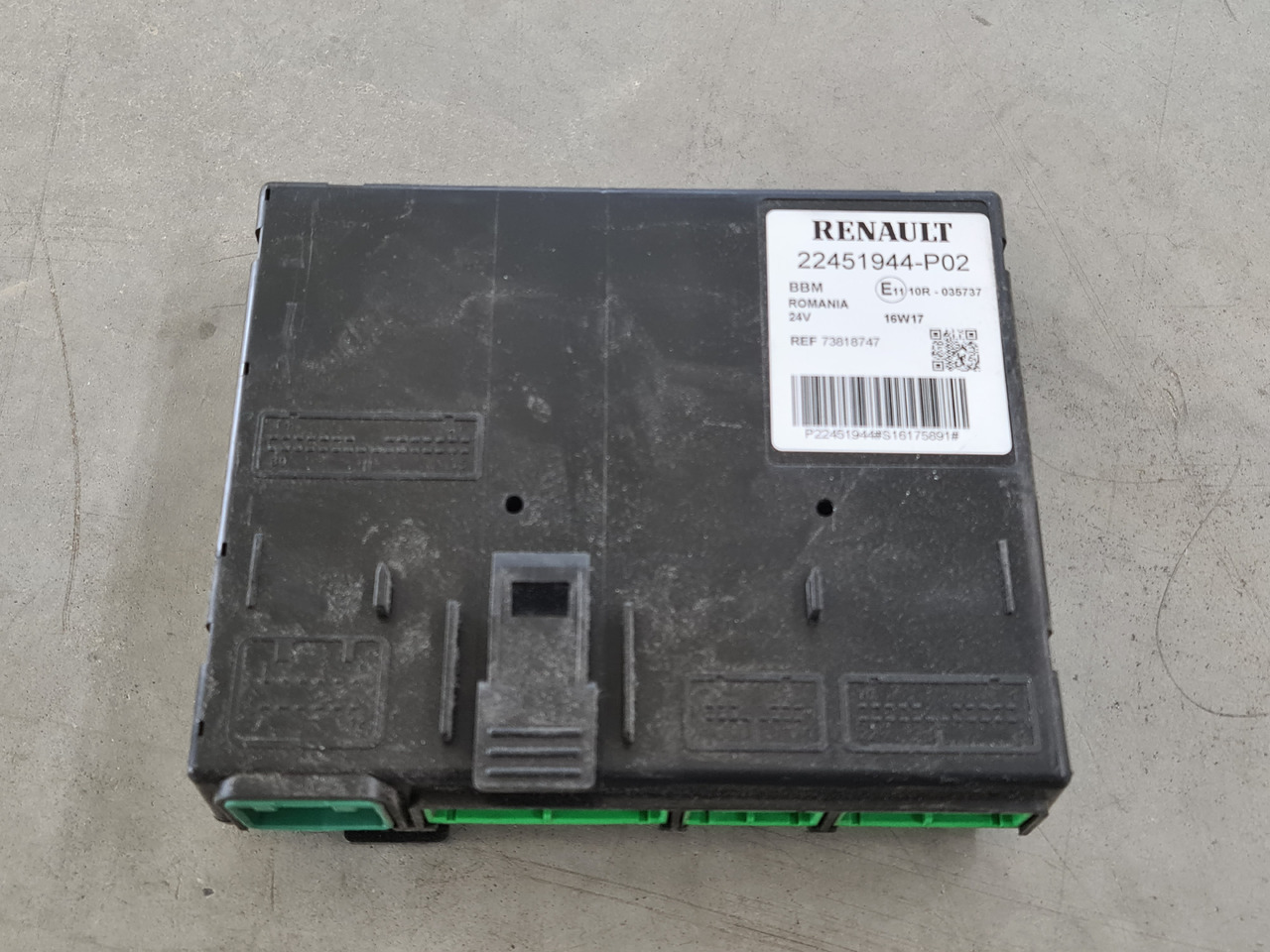 RENAULT RANGE T / BBM CONTROL UNIT / 22451944 P02 - ECU: hình 2 RENAULT RANGE T / BBM CONTROL UNIT / 22451944 P02 - ECU: hình 2