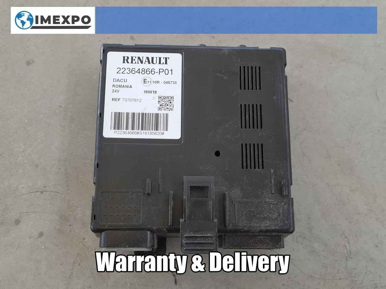 RENAULT RANGE T / DACU CONTROL UNIT / 22364866-P01 - ECU: hình 1 RENAULT RANGE T / DACU CONTROL UNIT / 22364866-P01 - ECU: hình 1