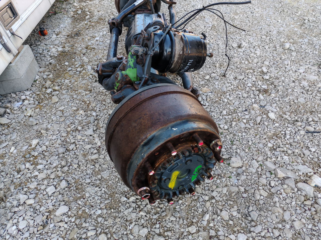 SCANIA P, R, G 4x4 6x6 / FRONT DRIVE AXLE / RP736 RATIO:1.35 / 2591676 - Trục trước: hình 3 SCANIA P, R, G 4x4 6x6 / FRONT DRIVE AXLE / RP736 RATIO:1.35 / 2591676 - Trục trước: hình 3