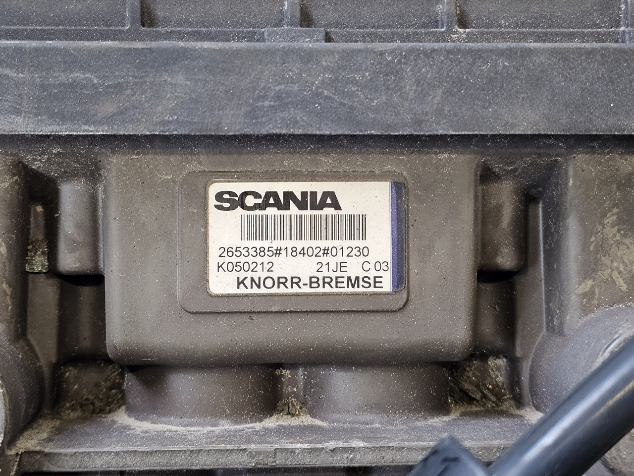 SCANIA S, R, P, G / REAR EBS VALVE / 2653385 / K050212 - Van phanh: hình 4 SCANIA S, R, P, G / REAR EBS VALVE / 2653385 / K050212 - Van phanh: hình 4