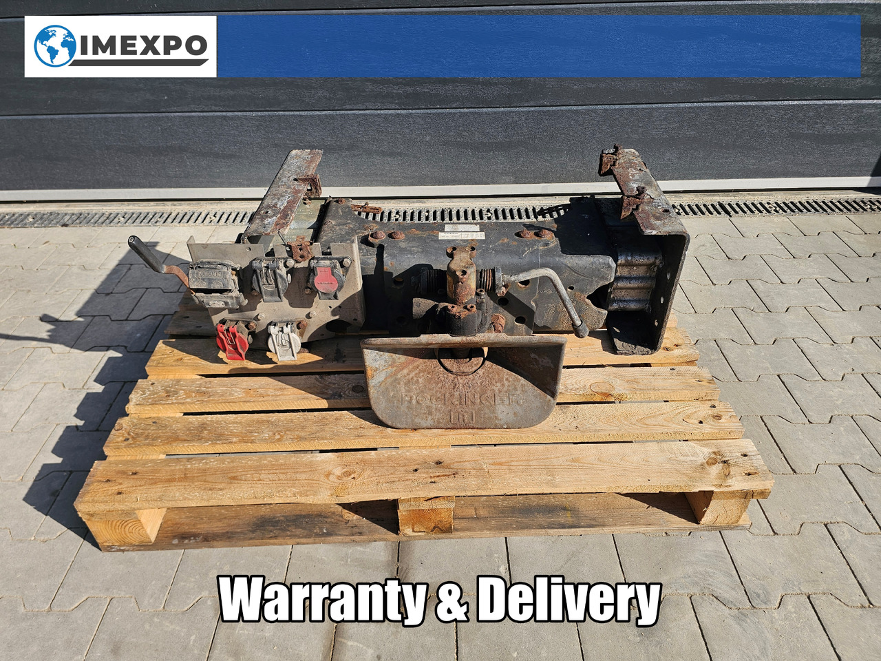 VOLVO FH FM / ROCKINGER TRAILER COUPLING / COMPLETE - Khớp nối bánh xe thứ năm: hình 1 VOLVO FH FM / ROCKINGER TRAILER COUPLING / COMPLETE - Khớp nối bánh xe thứ năm: hình 1