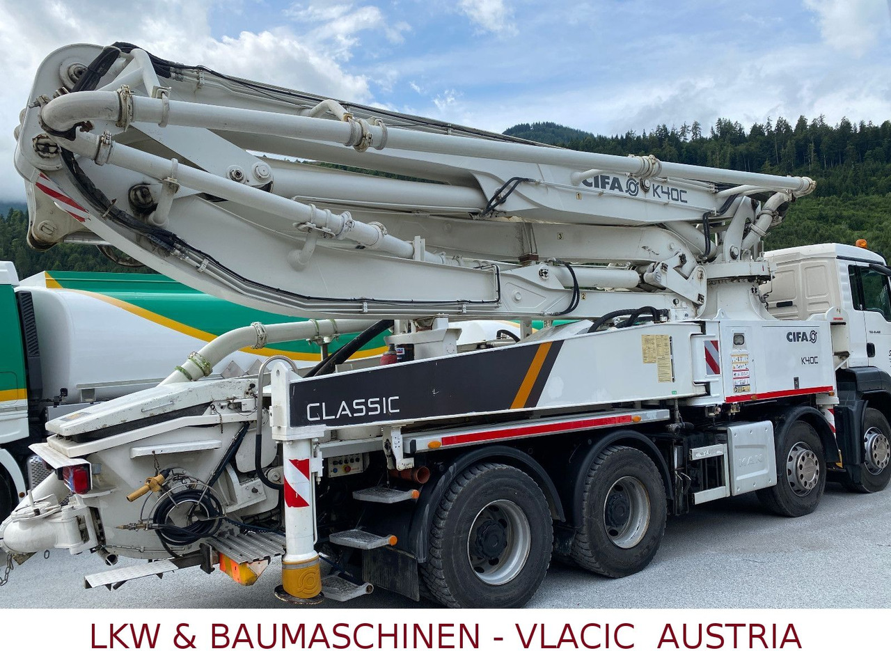 MAN 41.460 CIFA K40C - Xe bơm bê tông: hình 4 MAN 41.460 CIFA K40C - Xe bơm bê tông: hình 4