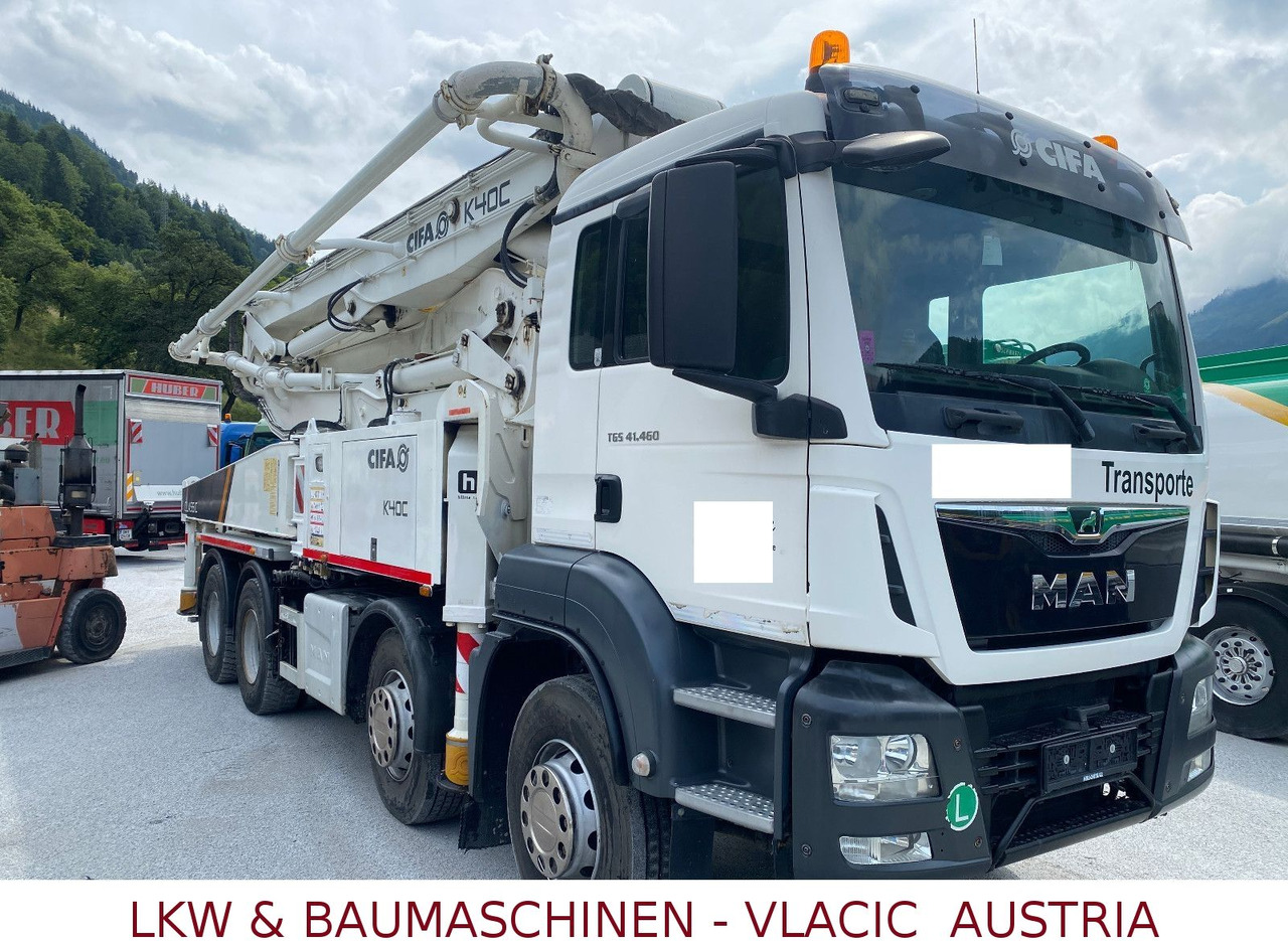 MAN 41.460 CIFA K40C - Xe bơm bê tông: hình 2 MAN 41.460 CIFA K40C - Xe bơm bê tông: hình 2