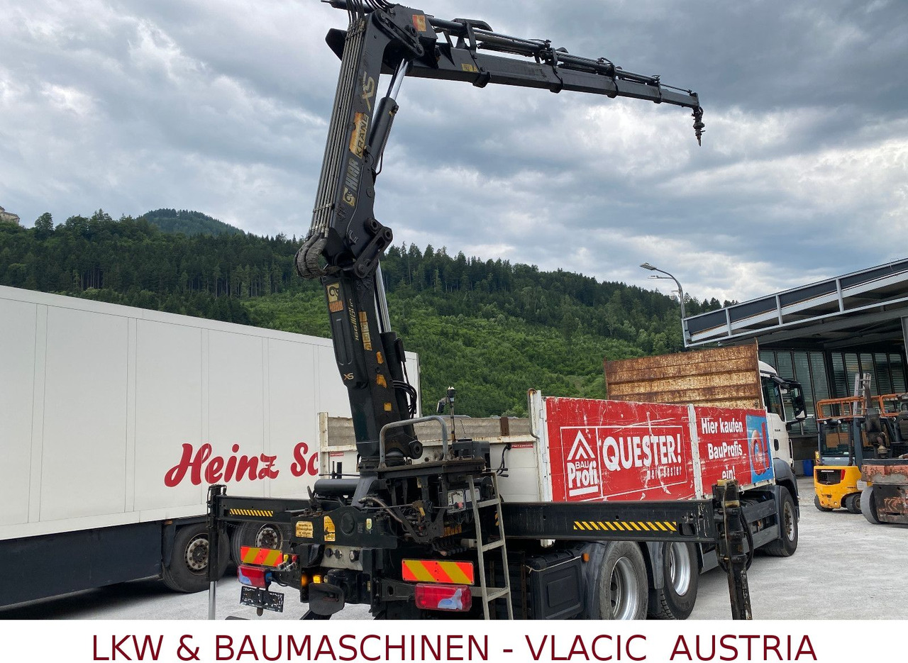 MAN TGS 26.400 6x4 mit Kran HIAB 166 - Xe tải thùng lửng/ Phẳng, Xe cẩu tự hành: hình 5 MAN TGS 26.400 6x4 mit Kran HIAB 166 - Xe tải thùng lửng/ Phẳng, Xe cẩu tự hành: hình 5