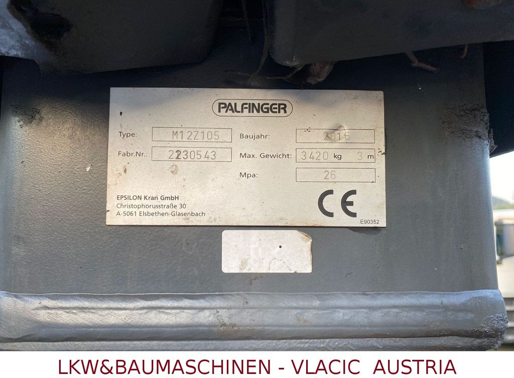 Xe chở gỗ, Xe cẩu tự hành MAN TGS Holztransporter mit Kran Palfinger MAN TGS 33.480 6x6Holztransporter mit Kran Palfinger: hình 15