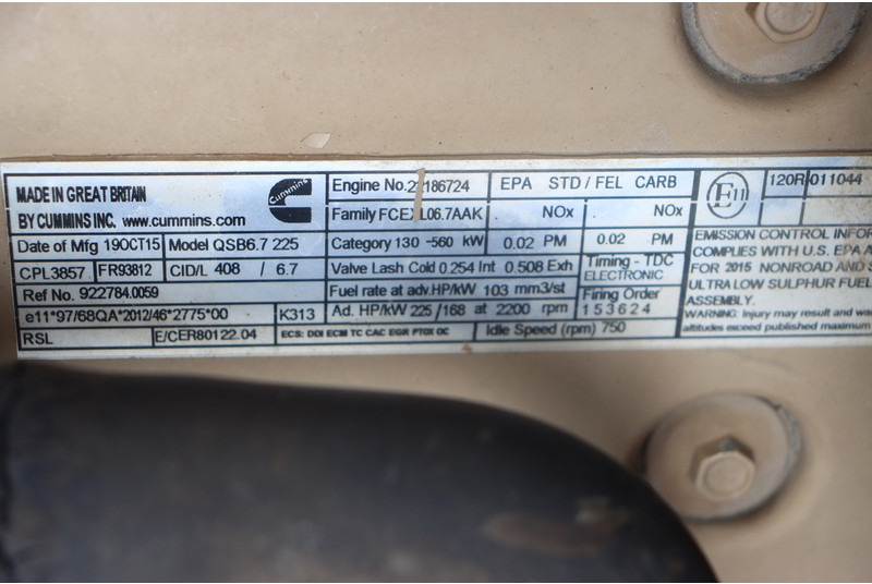 Xe nâng diesel Kalmar DCG220-12LB: hình 11